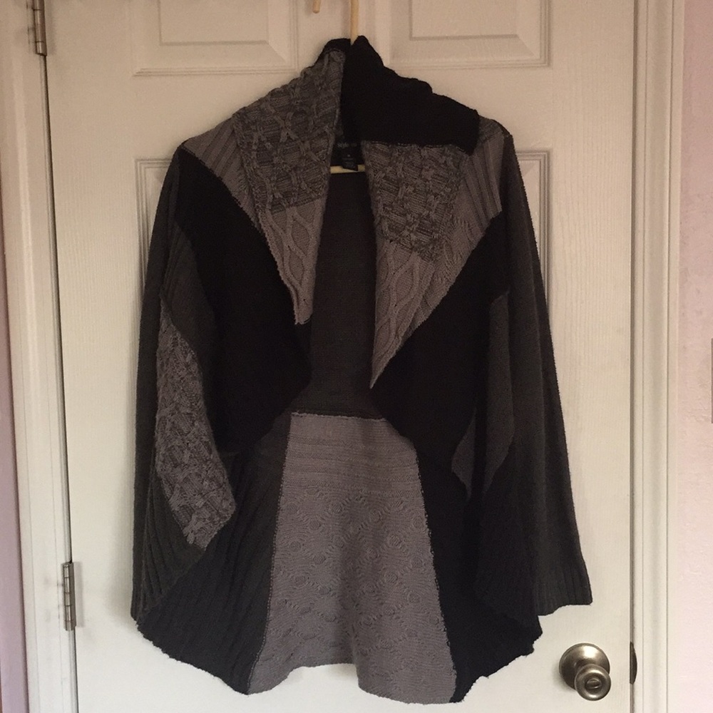 Open front cardigan